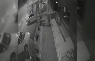 Diyarbakır’da devrilen tırın 7 araca çarpma anı kameraya yansıdı