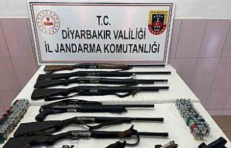 Diyarbakır’da silah kaçakçılarına darbe