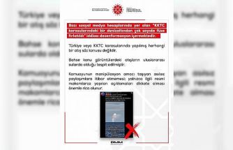 DMM’den "KKTC’de denizaltından füze fırlatıldı" iddiasına yalanlama