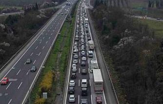Dönüş yoğunluğu havadan görüntülendi