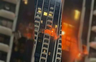 Dubai’de sivil bir binaya isabet eden İHA yangına yol açtı