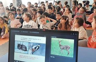 Dünya Yaban Hayatı Gününde öğrencilere eğitim verildi