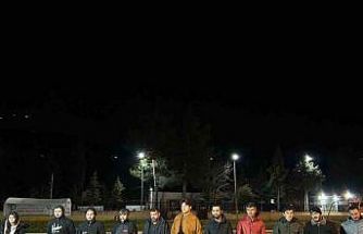Durdurulan otobüste 11 kaçak göçmen yakalandı