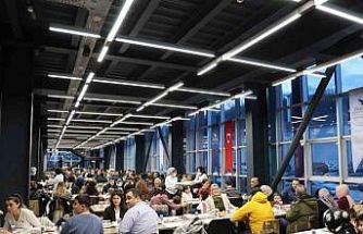 Düzce üniversitesi iftar sofrasında buluştu