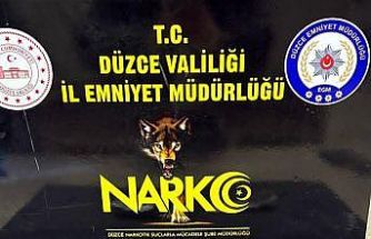 Düzce’de 2 zehir tacirine polis operasyonu