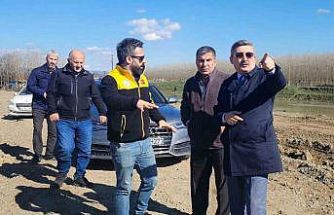 Düzce’de köy yollarında onarım ve bakım incelemesi yapıldı