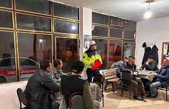 Edirne jandarmasından vatandaşlara trafik güvenliği eğitimi
