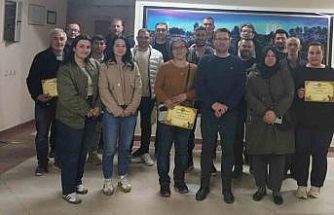 Edirne’de diplomalı çobanlar kursu tamamladı