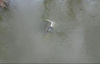 Edirne’de taşkında nehre düşen otomobil 1 ay sonra bulundu