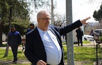 Edremit Belediyesi’den Narlı’dan Bostancı’ya saha mesaisi