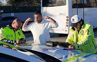 Ehliyetine el konulan sürücü üçüncü kez alkollü yakalandı, 390 bin lira rekor ceza uygulandı