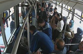 Elazığ’da otobüs şoförü rahatsızlanan yolcuyu hastaneye yetiştirdi