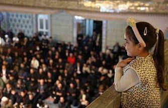 Elazığ’da Ramazan Bayramı namazında camiler doldu taştı