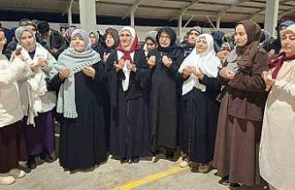 Emet ve Hisarcık’tan 29 umreci dualarla kutsal topraklara uğurlandı