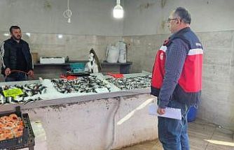 Emet’te balıkçılara yönelik denetim yapıldı