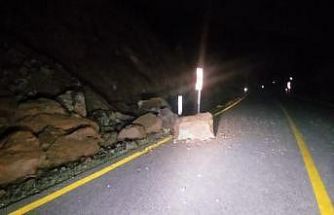 Emet’te toprak kayması