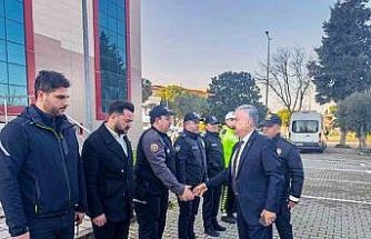 Emniyet Müdürü Aktaş ilçelerde güvenlik denetimi yaptı