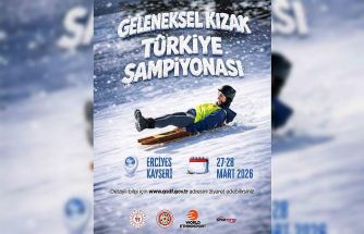 Erciyes; Geleneksel Kızak Türkiye Şampiyonası’na ev sahipliği yapacak