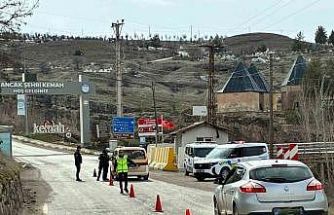 Erzincan’da bayram trafiğinde güvenlik uygulaması
