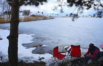 Erzincan’da geceleri dondurucu soğuklar etkisini sürdürüyor