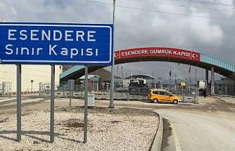 Esendere Sınır kapısı bu bayram sessizlik yaşıyor