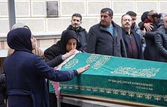 Eşi tarafından öldürülüp yakılmak istenen Semanur son yolculuğuna uğurlandı