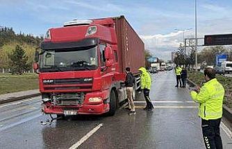 Eskişehir’de 4 aracın karıştığı zincirleme kazada 1 kişi yaralandı