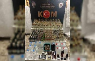 Eskişehir’de sahte içki operasyonu