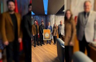 ESMİAD heyeti Adalet Komisyonu Başkanı Sazak’ı ziyaret etti