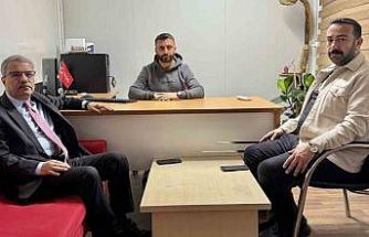 Esnaf Odaları Birliği Başkanı Duranay’dan İHA’ya ziyaret