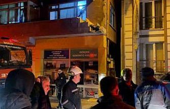 Evinin balkonundan soba borusu çıkarttı, vatandaş yangın var zannetti: Ekipler harekete geçti