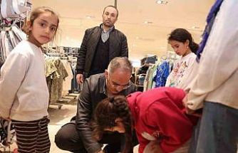 Eyyübiye’de yetim çocuklar bayramlık heyecanı yaşadı