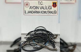 Fabrikadan bakır kablo çaldılar, yakalandılar