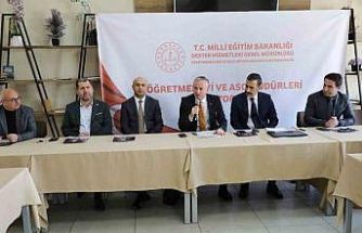 Farklı illerden gelen öğretmenevi müdürleri Ağrı’da bir araya geldi