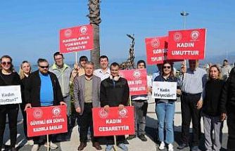 Fethiye’de Dünya Kadınlar Günü Yürüyüşü gerçekleştirildi