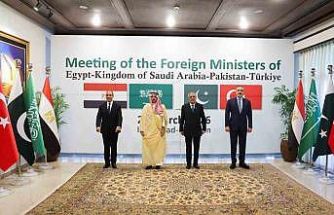 Fidan, Türkiye-Mısır-Pakistan-Suudi Arabistan Dışişleri Bakanları Toplantısı’na katıldı