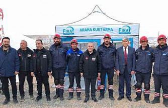 Fırat EDAŞ Arama Kurtarma Ekibi, AFAD tatbikatında yer aldı