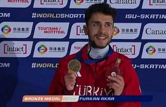 Furkan Akar’dan tarihi madalya