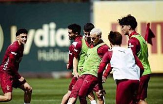 Galatasaray, Trabzonspor maçı hazırlıklarına devam etti