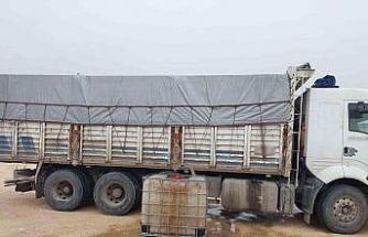 Gaziantep’te bin 980 litre kaçak akaryakıt ele geçirildi