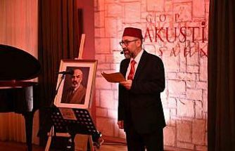 Gaziosmanpaşa’da İstiklal Marşı’nın kabulünün 105’inci yıl dönümünde Mehmet Akif Ersoy anıldı