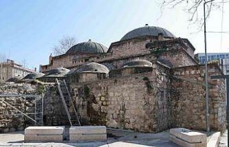 Gebze’deki tarihi Çarşı Hamamı’nda restorasyon çalışmaları başladı