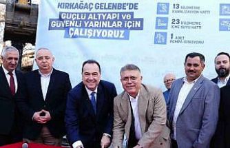 Gelenbe’de 4 milyon Euro’luk altyapı yatırımı için imzalar atıldı