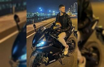 Genç motosiklet sürücüsü kazada yaşamını yitirdi