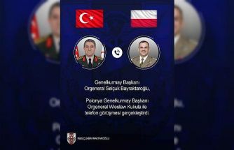 Genelkurmay Başkanı Bayraktaroğlu, Polonyalı mevkidaşı ile görüştü