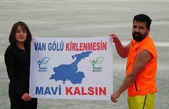 Gezgin öğretmen Zernek Barajı’ndan Van Gölü mesajı