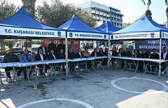 Gözaltına alınan Başkan Günel için ’Demokrasi nöbeti’ başladı