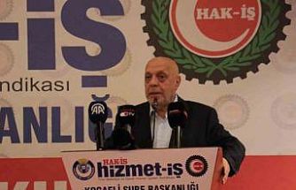 HAK-İŞ Genel Başkanı Arslan Kocaeli’de seslendi: "Biz sadece toplu sözleşme yapan sendika değiliz"