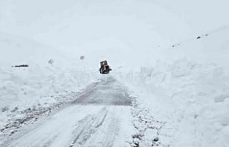 Hakkari’de 13 köy ve 32 mezra yolu ulaşıma kapandı