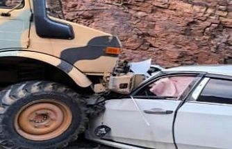 Hakkari’de trafik kazası: 1 yaralı